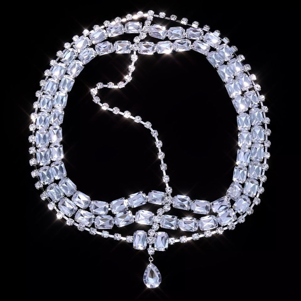 BOHO CRYSTAL HEADPIECE